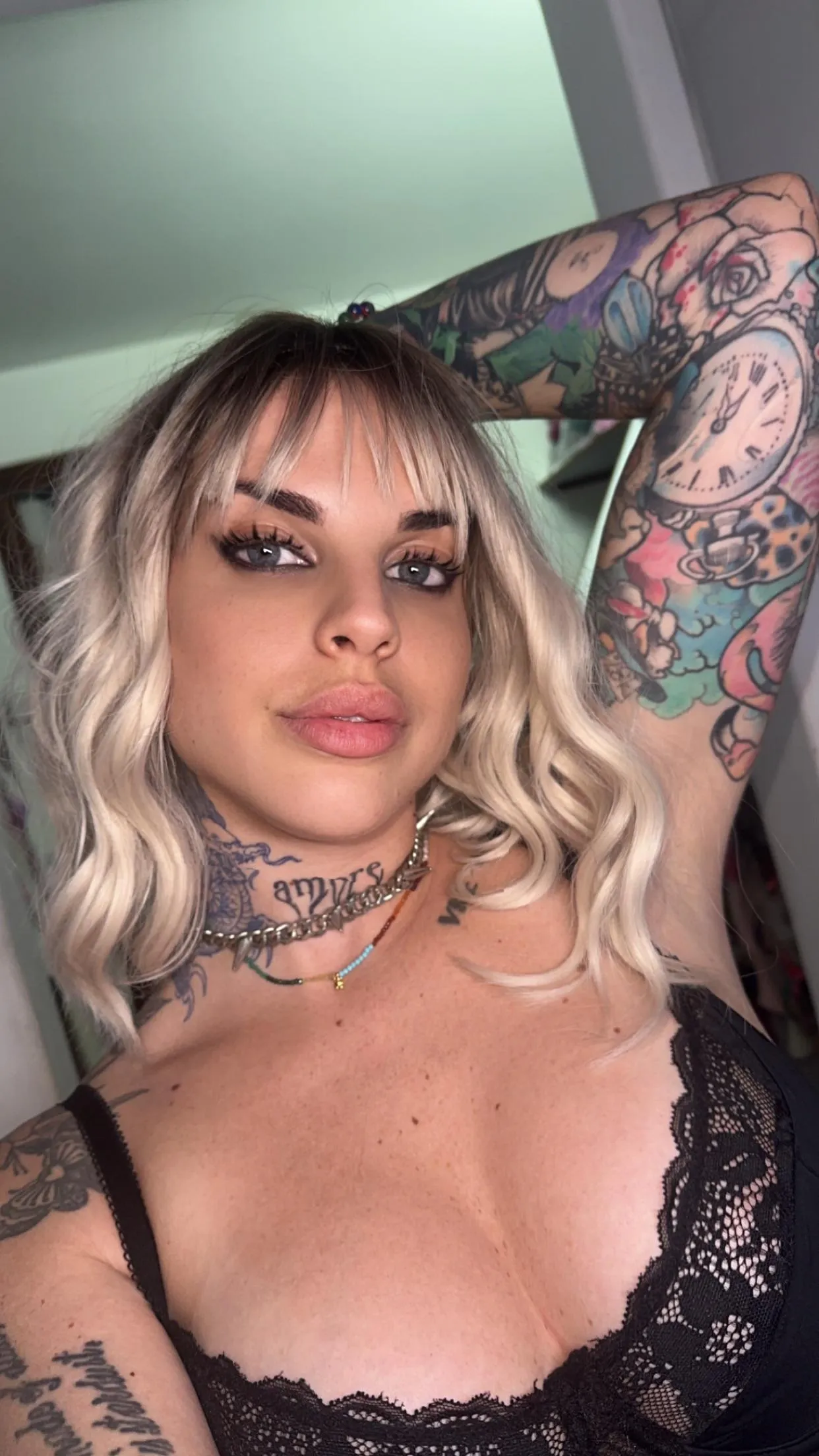 Did your girlfriend take properly care of you today or do I have to?