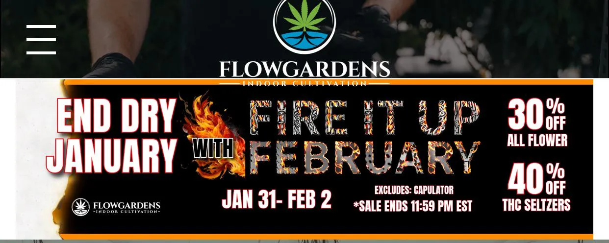 Flow gardens is doing a short sale