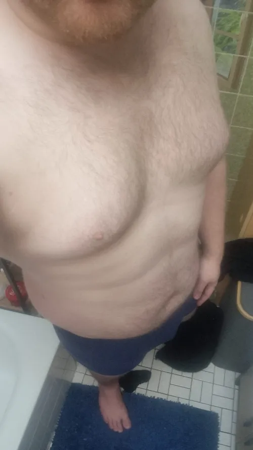 Fresh out of the shower