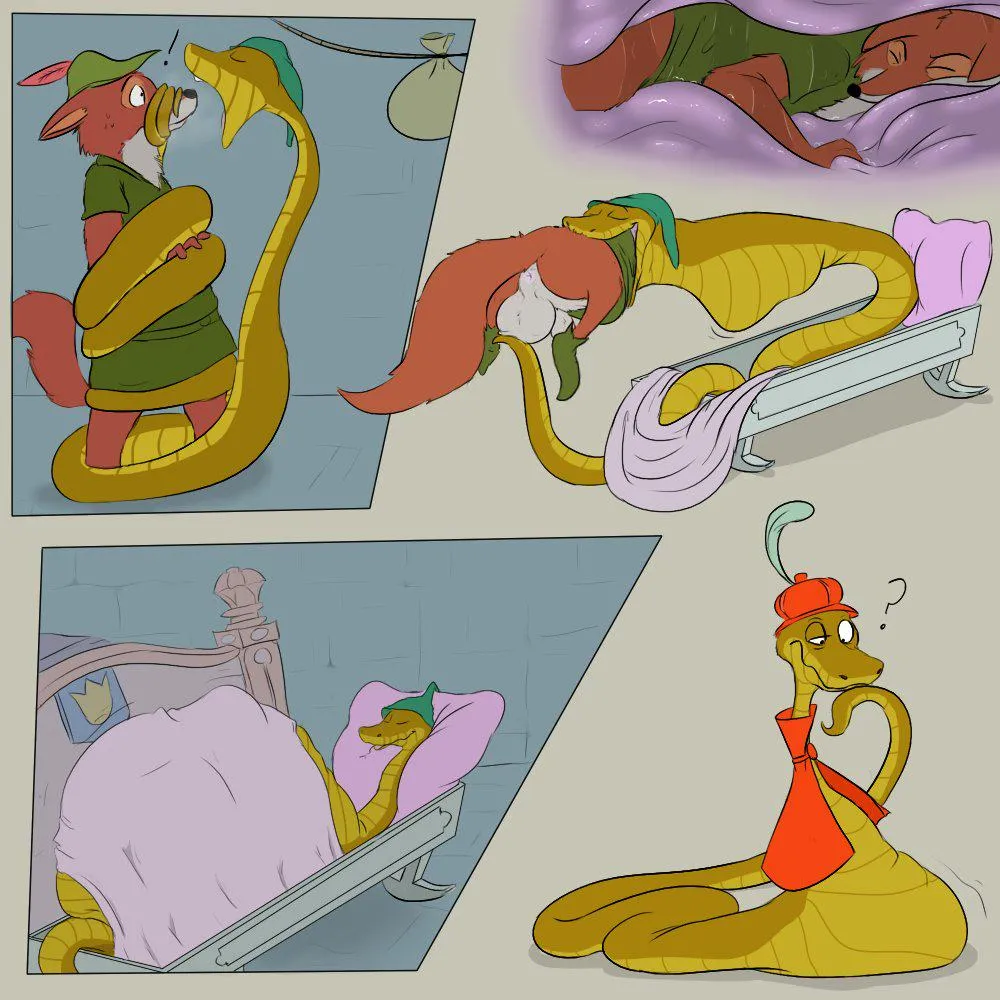 {image} Not the public execution of Robin Hood that prince John was hoping for, but a humiliating one via digestion works too (da~blueguy)