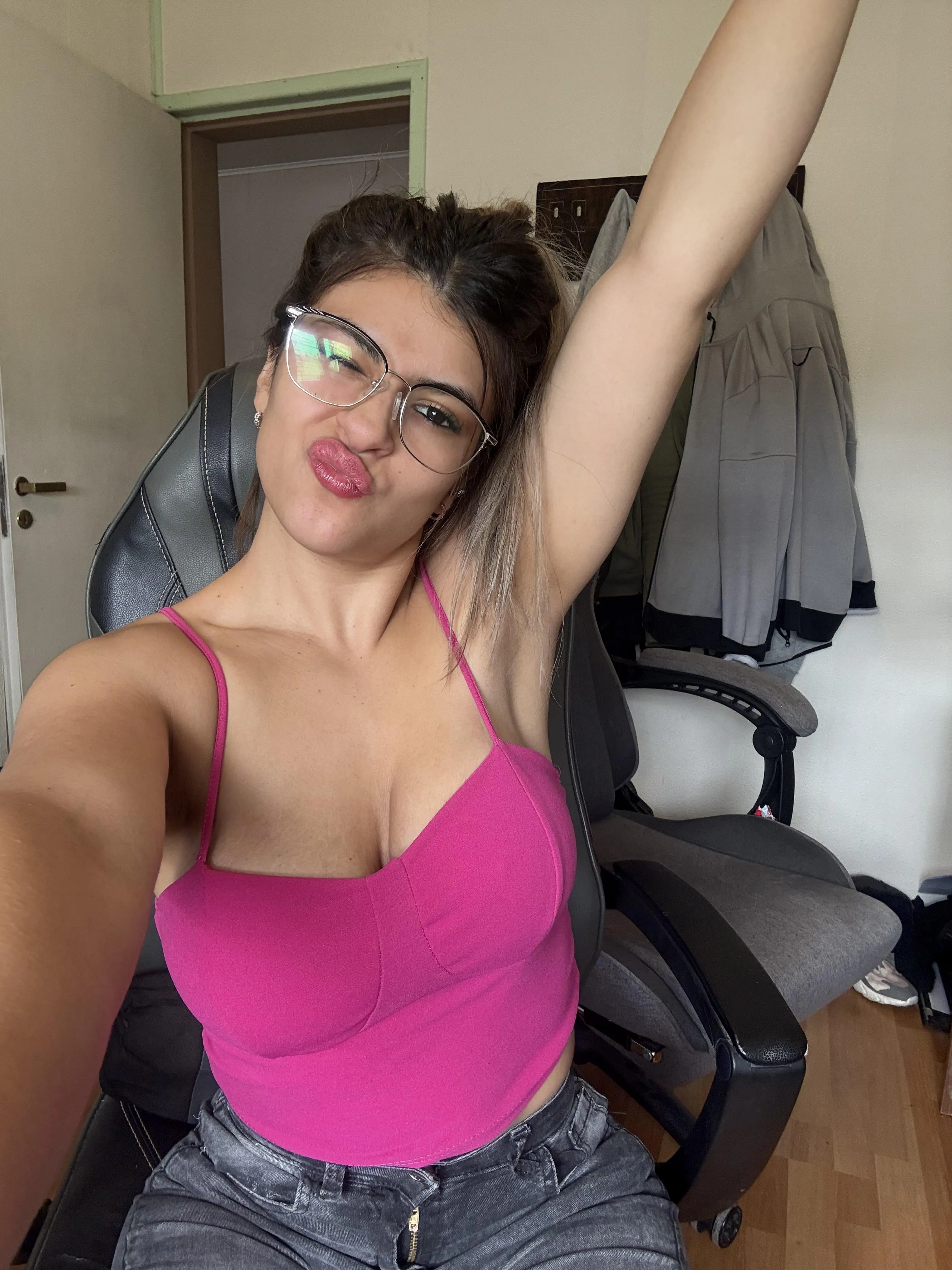 just come and excite me by doing delicious things with my armpits