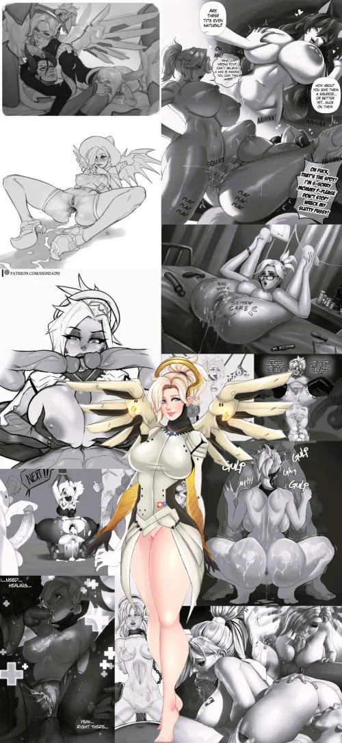 Mercy Hentai Wallpaper (Lawzilla)