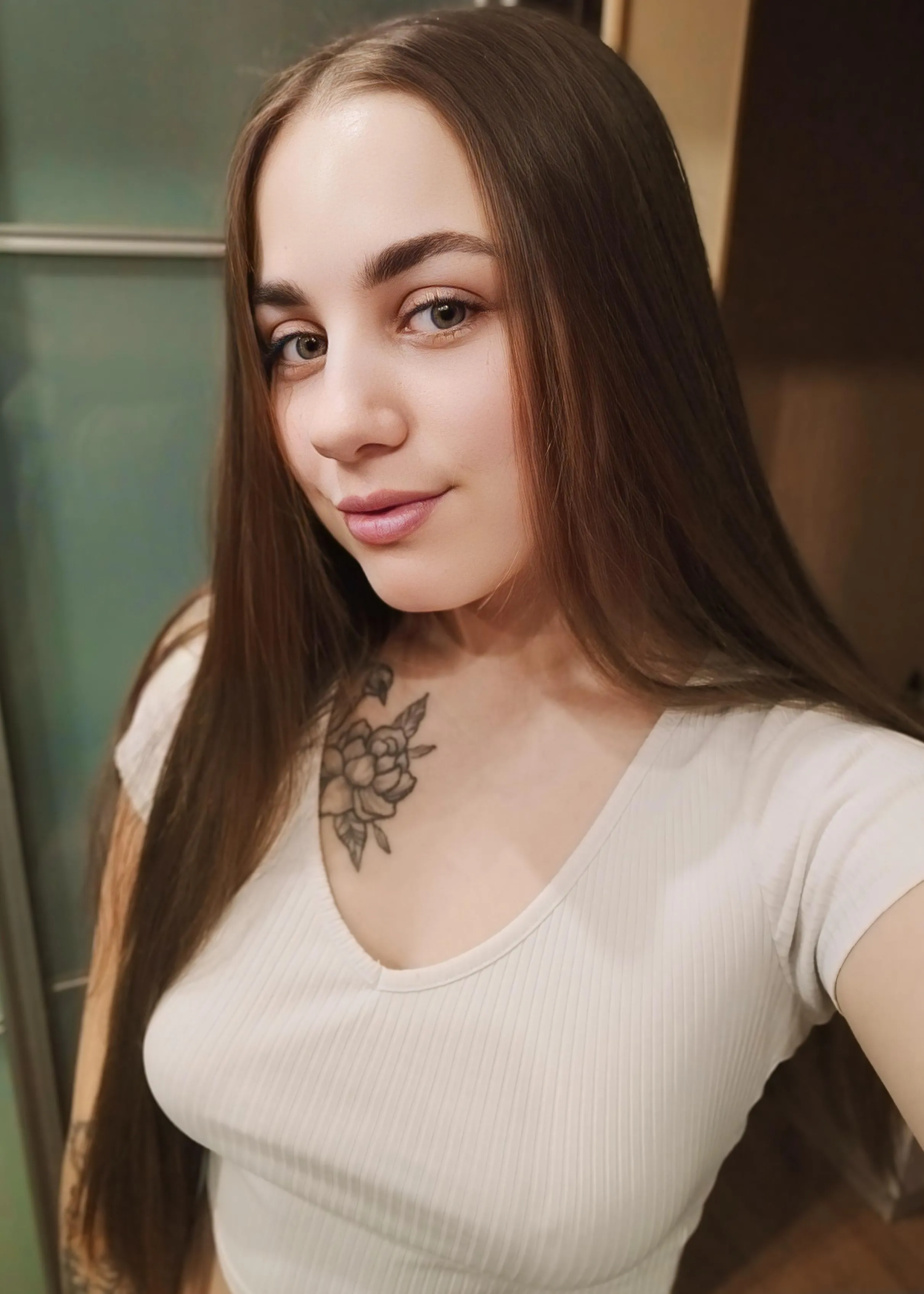 Feeling free and comfy… no bra, no problem!