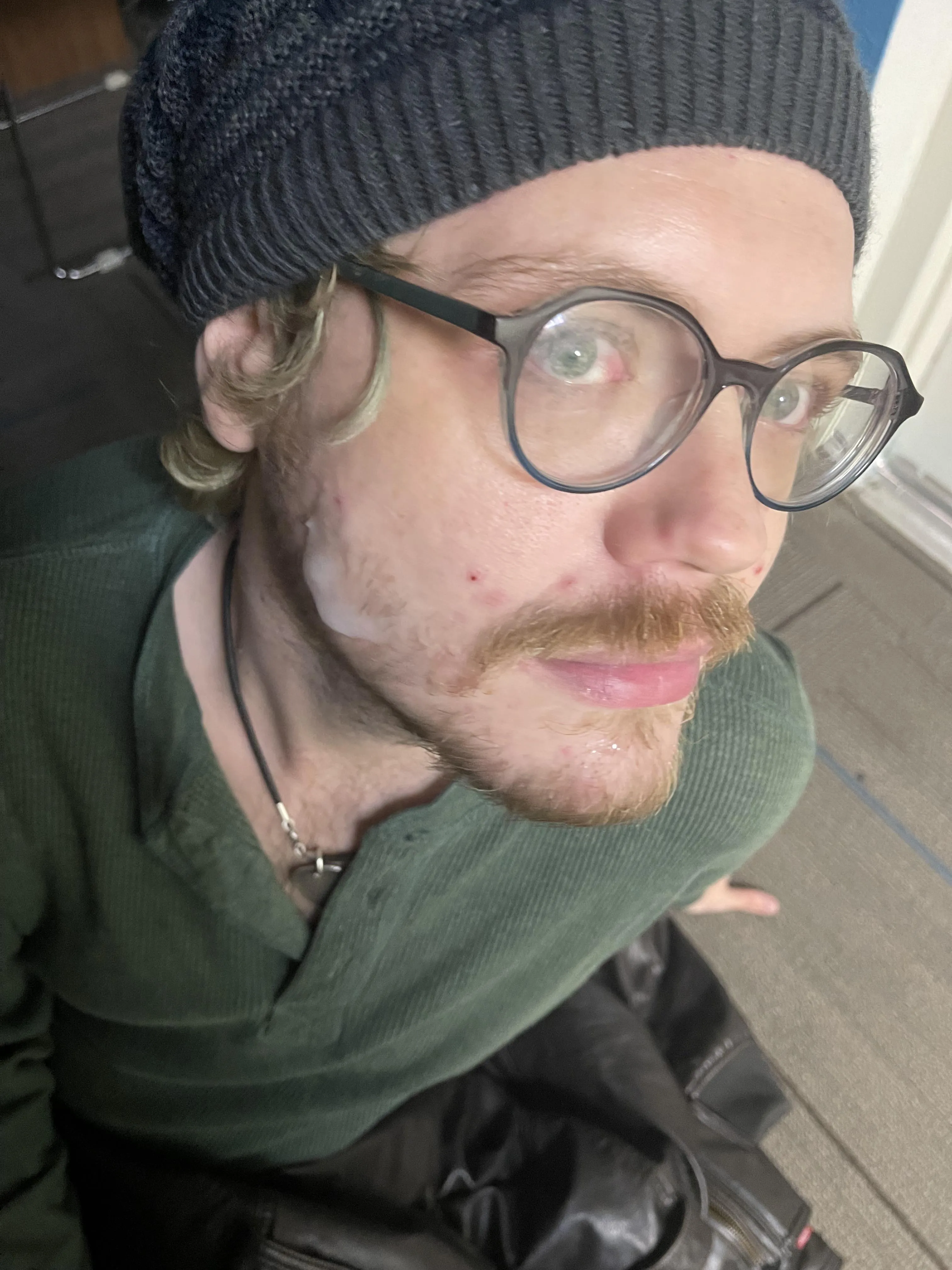 Glazed during his break at an H&R Block