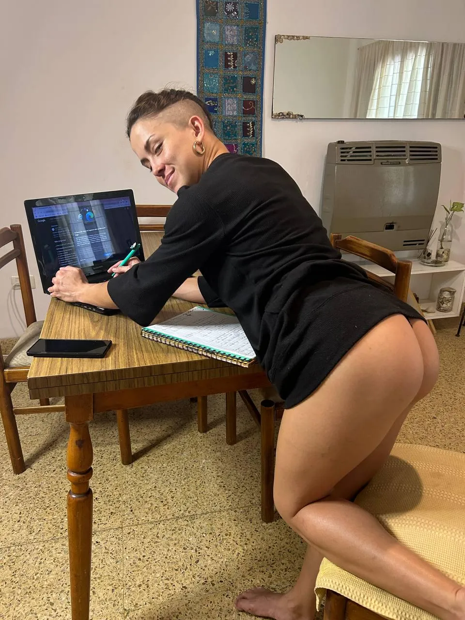 I would be very happy if you jerk off in my body