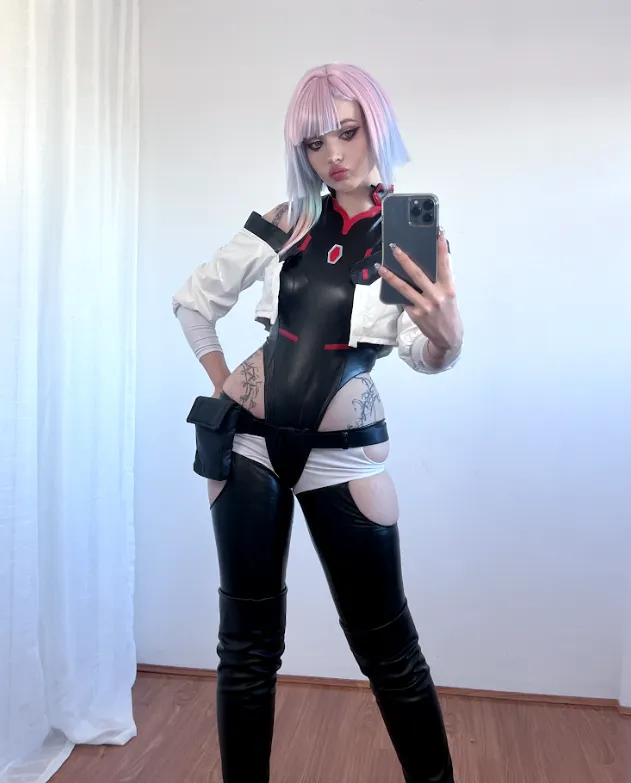 lucy from edgerunners by iheart_pidge