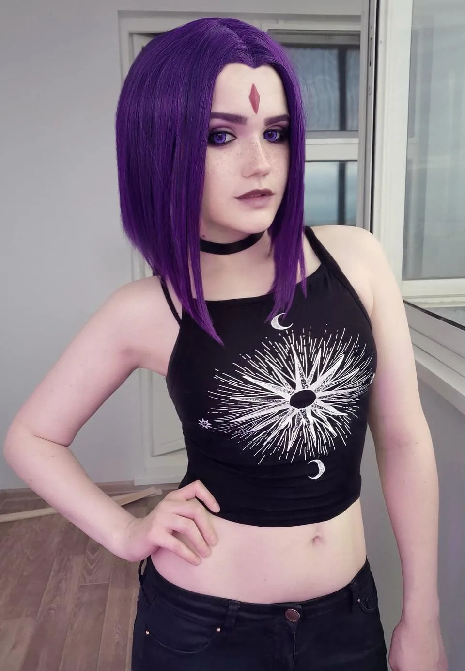 Raven from DC comics | Teen titans cosplay by Neyrodesu