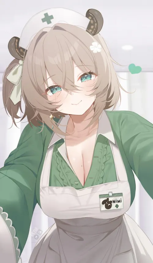 Check up by a cute nurse [Artist's OC]