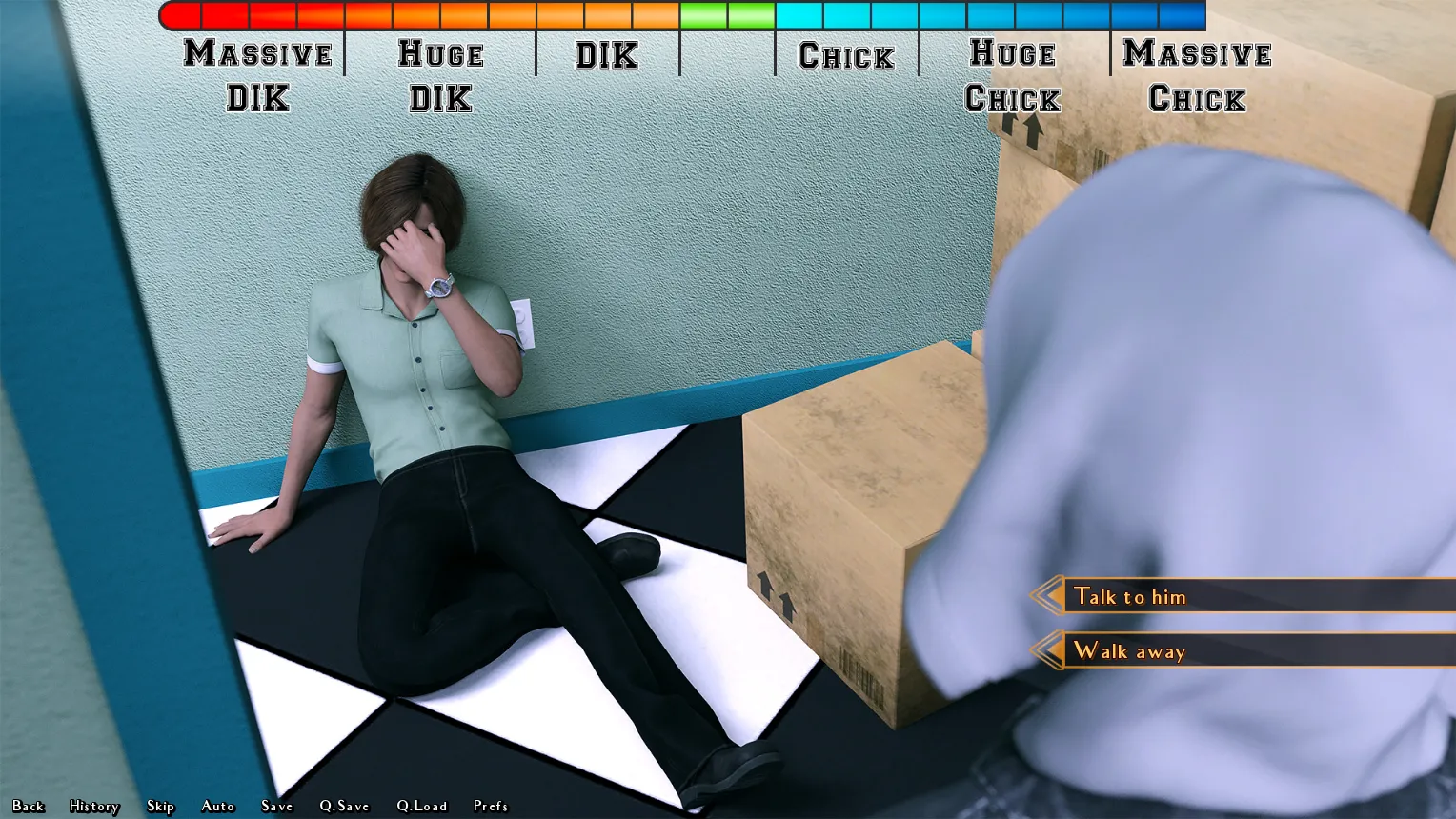 Do you think we get a similar major choice for Tybalt in Episode 11 oder 12 now that his parents divorce too? If so, will you pick the DIK, Neutral or CHICK option?