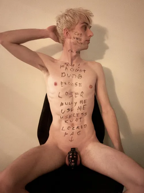 Dumb locked and horny