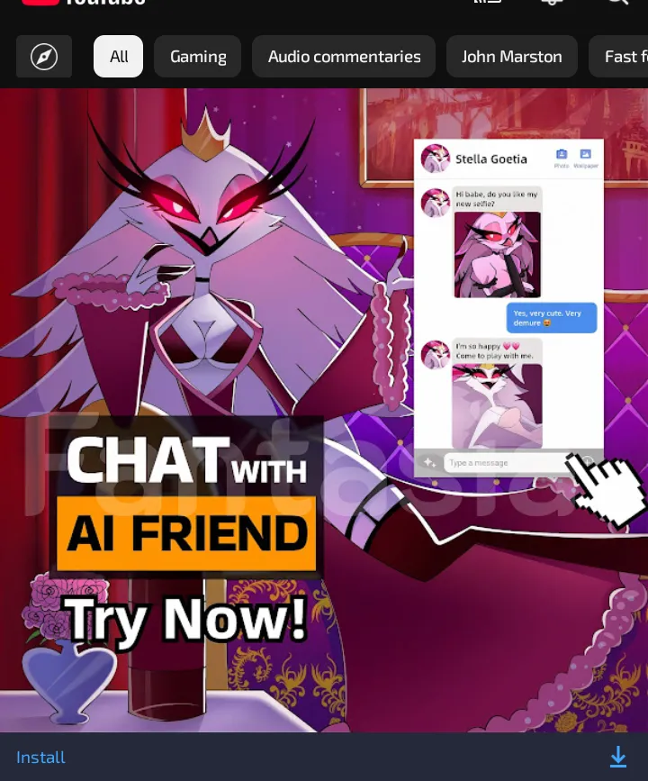 Finally speaking my language (I jest, these ads are so annoying glad I'm an adult)