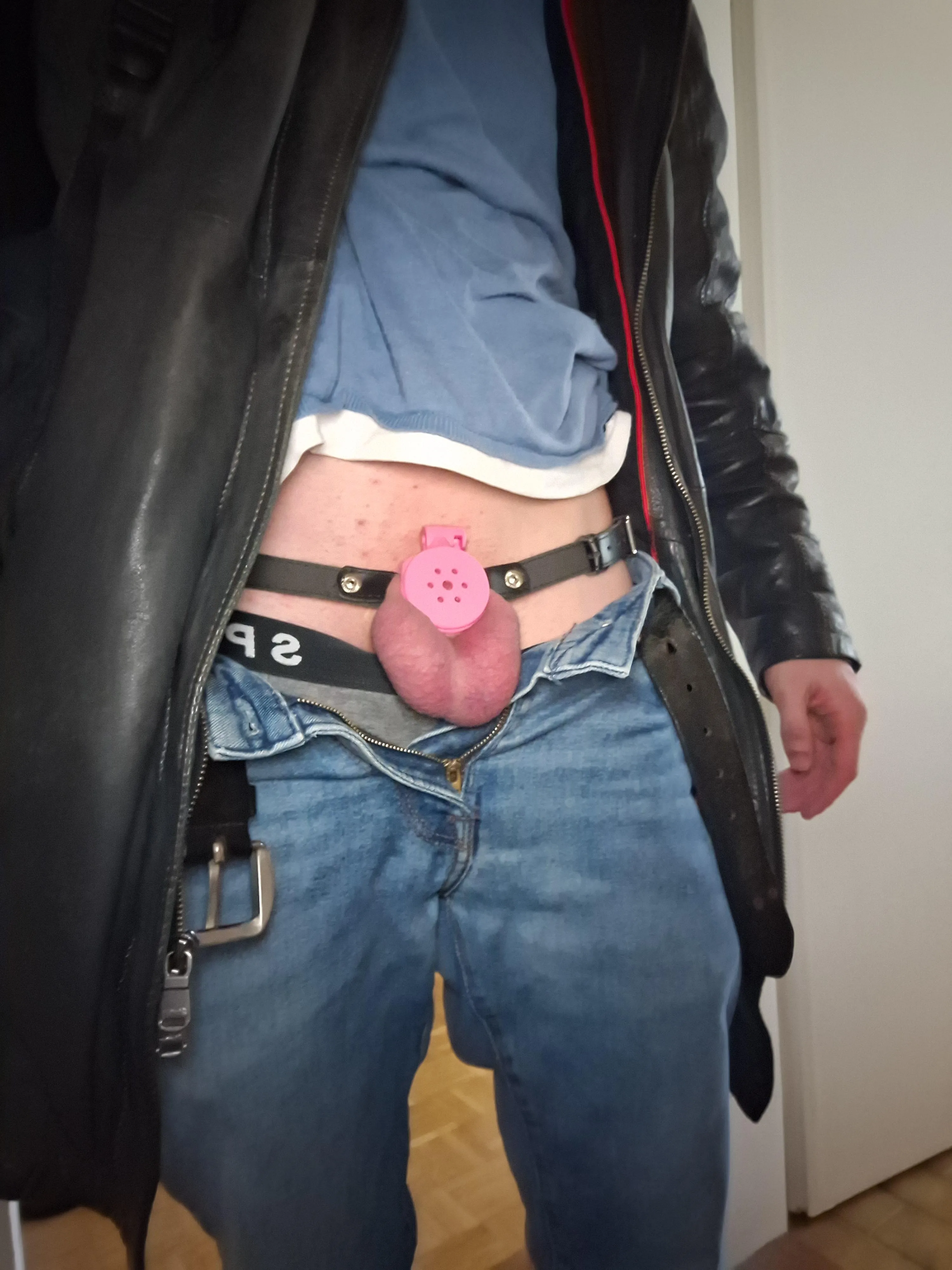 For the first time I go working with my cage