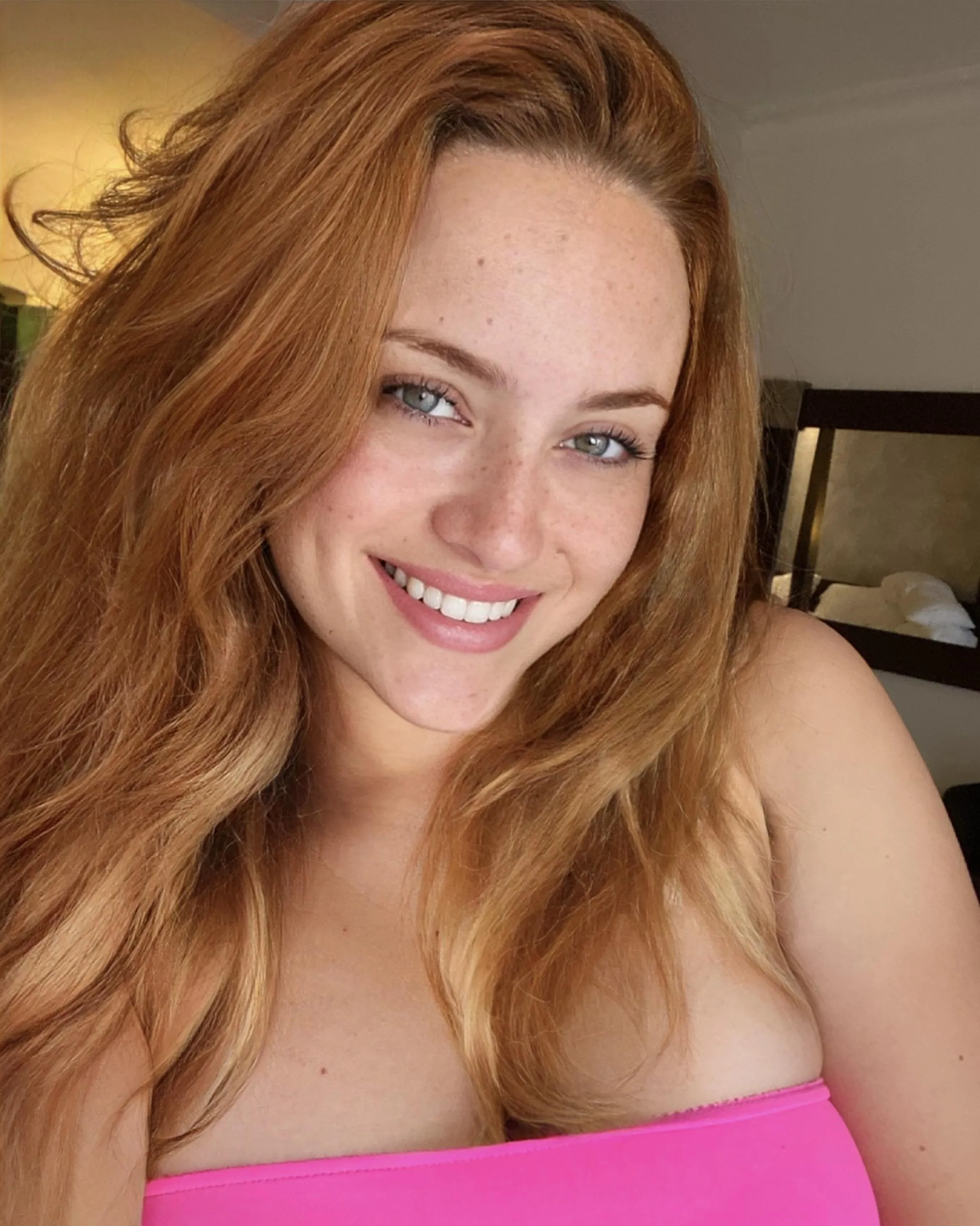 Freckles and smiles for a happy Saturday