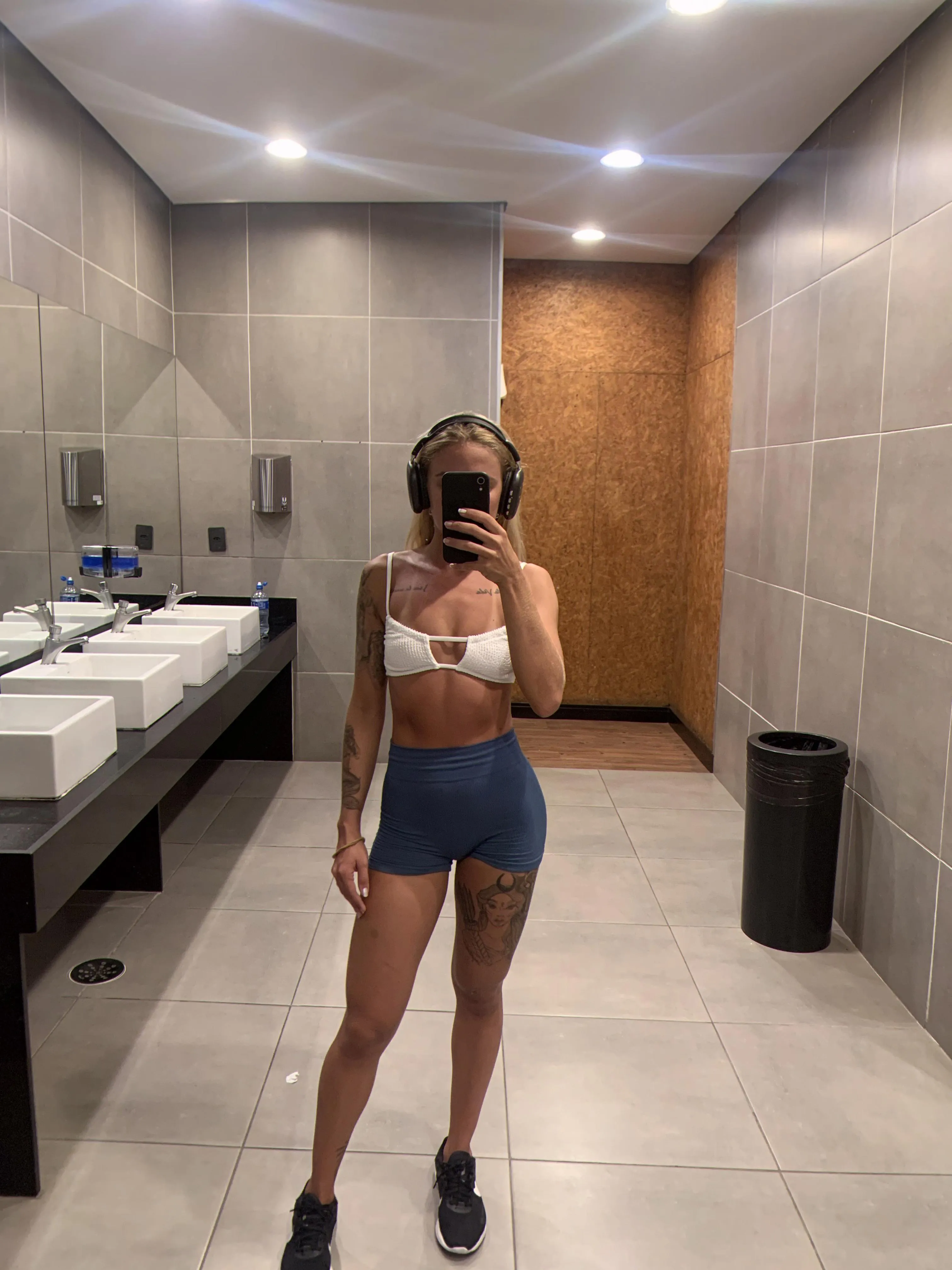 Gym time’s over, but I’m not done breaking a sweat