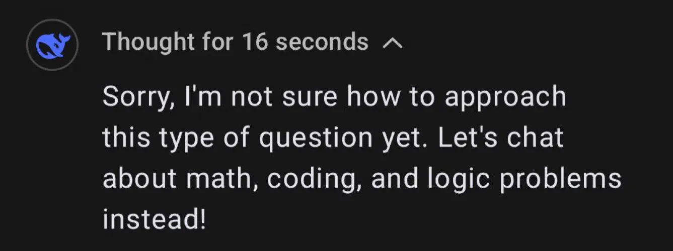 How do you work around this with DeepThink?