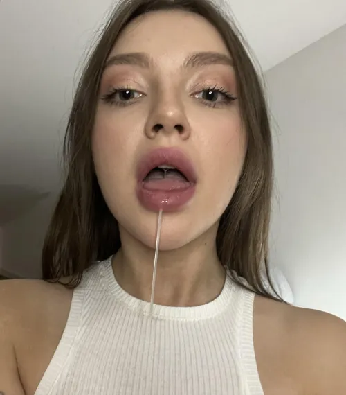 I drool at the sight of your dick