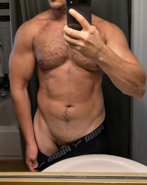 I felt like the v was looking good today