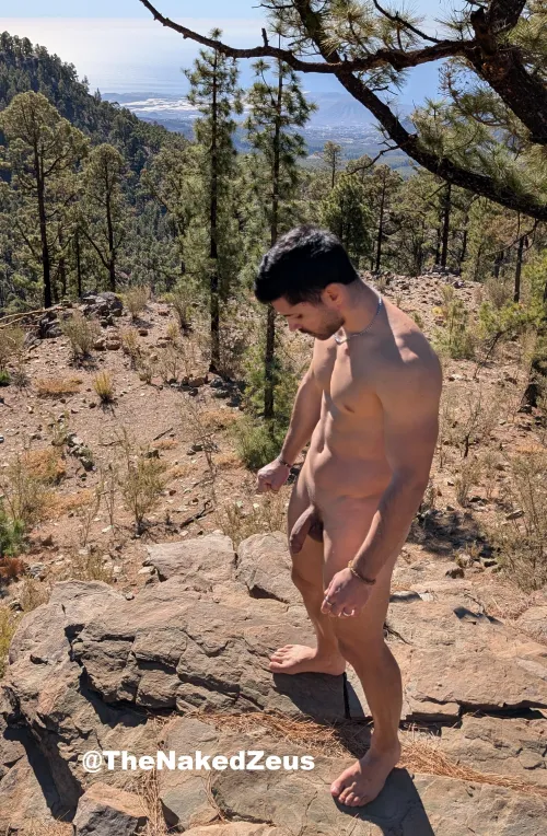 I love being one with nature