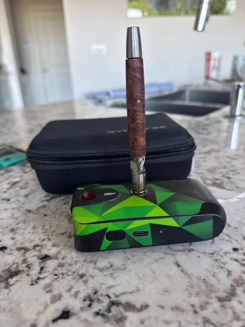 I’m still kicking it old school. The Dynavap rules!