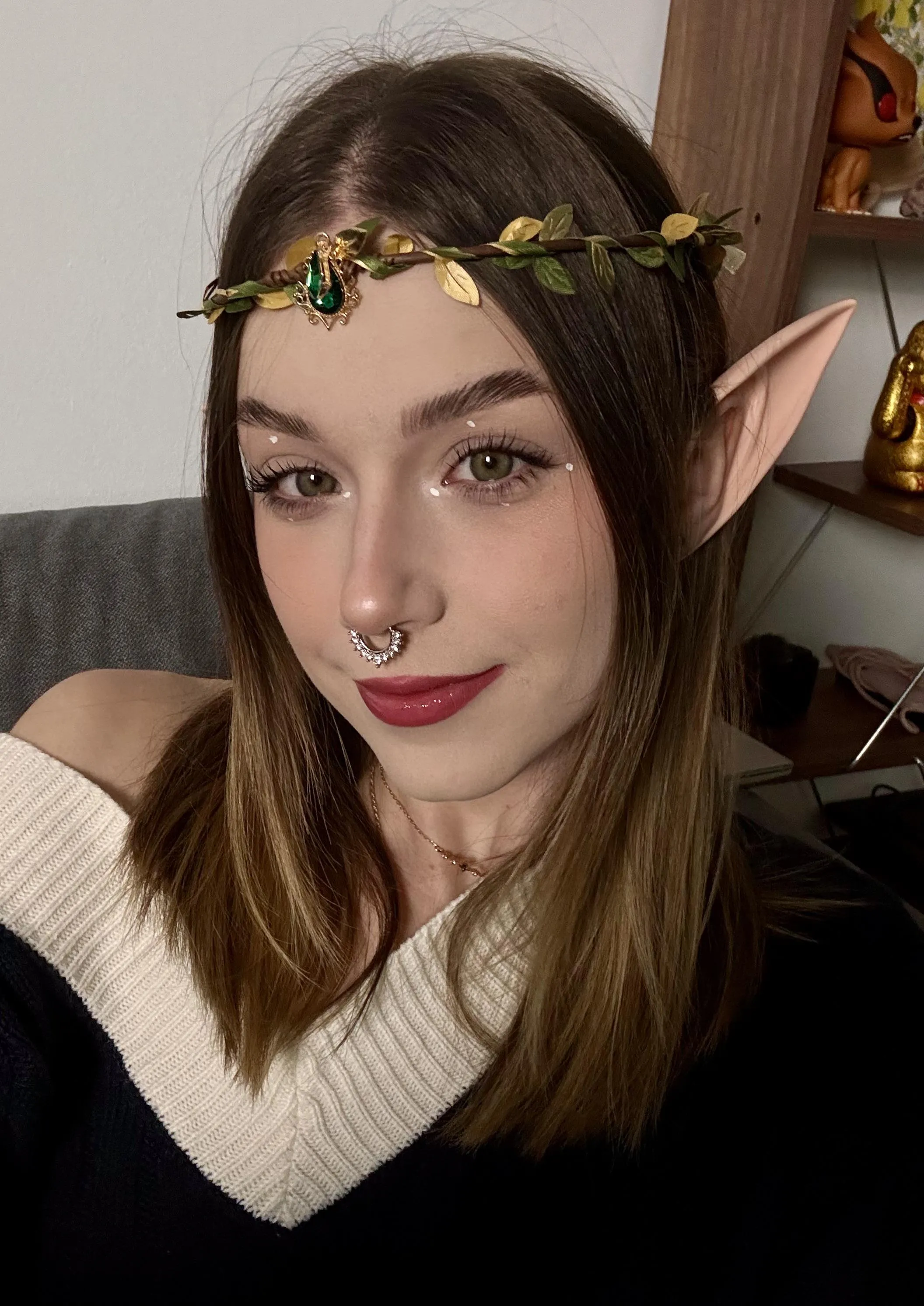 Just a cutie elf trying to have fun this Sunday