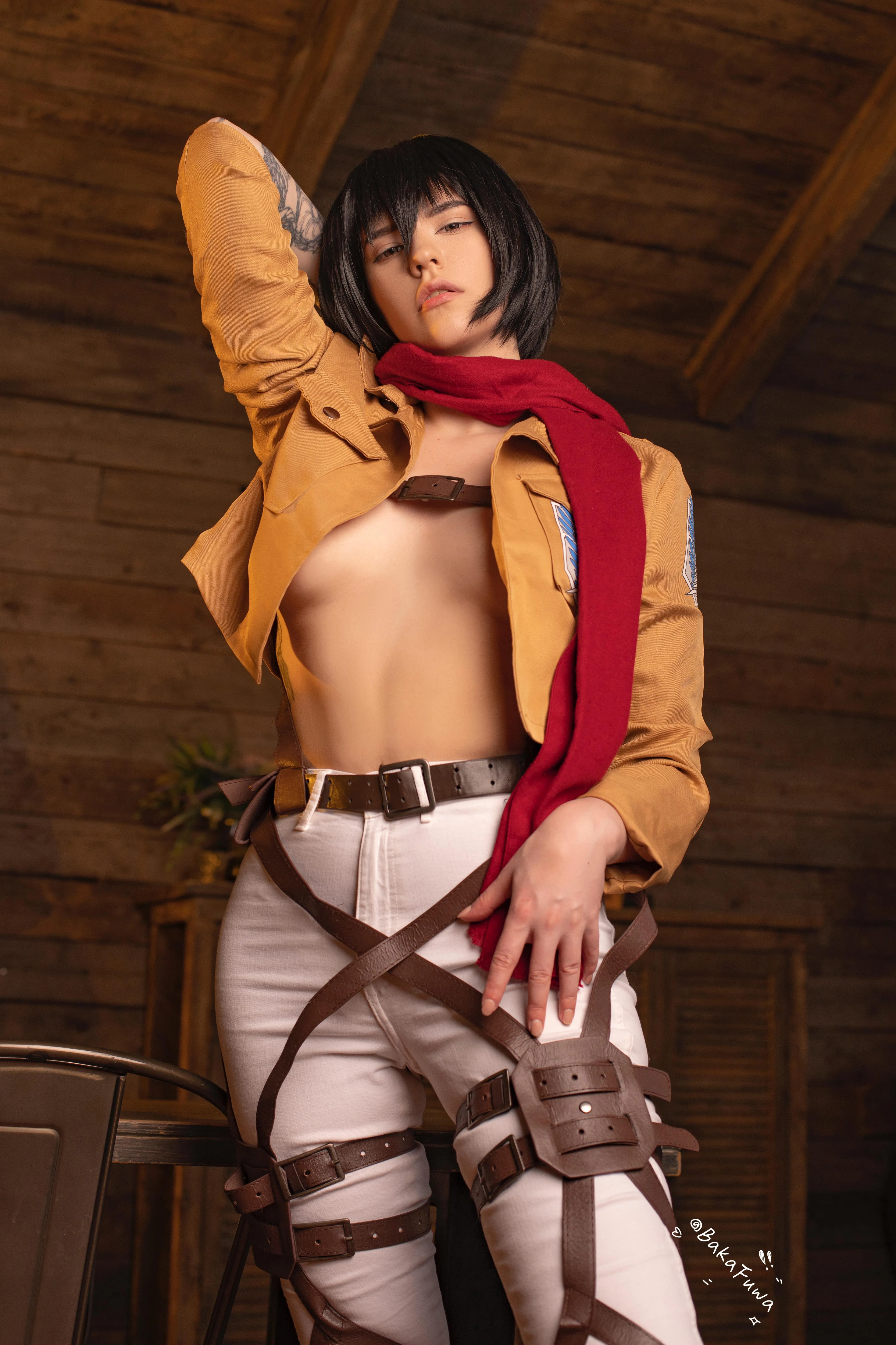 Mikasa cosplay by (BakaFuwa)