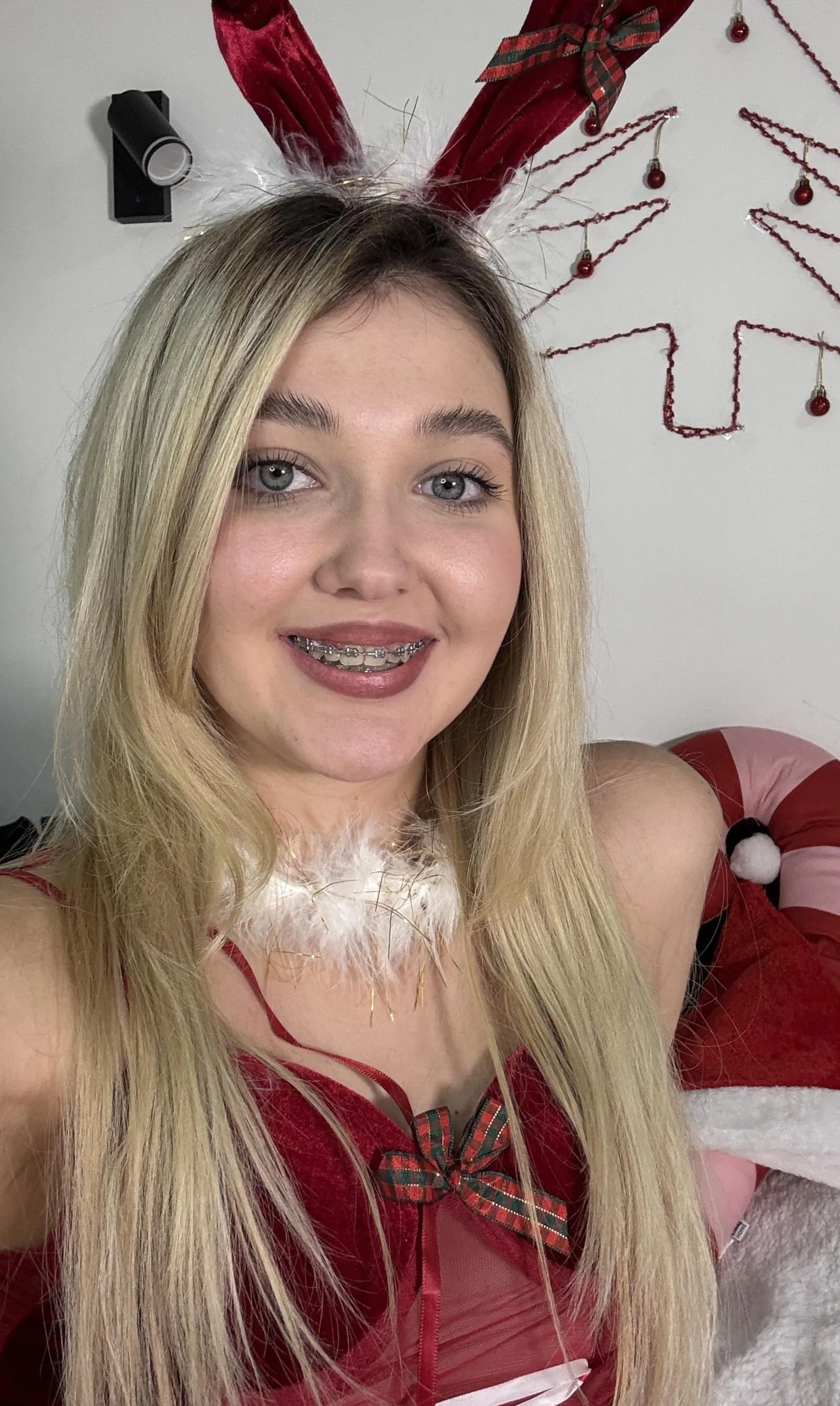 My braces are craving to be covered in your sticky cum