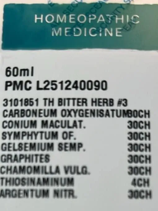 My mom consumed some homeopathic medicine and is now experiencing stomach pain. Can someone tell me if these ingredients are safe?