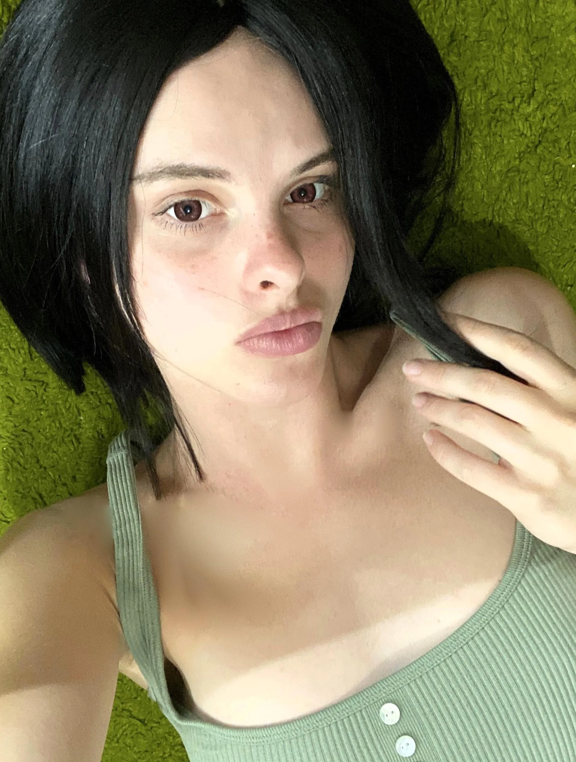 No makeup needed if I stay at home