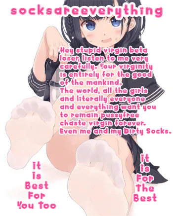 Please keep your virginity or renew your virginity for the good of the manking and whole world beta! You are sockssexual beta loser and you will be forever! SocksAreEverything2 on ImageFap