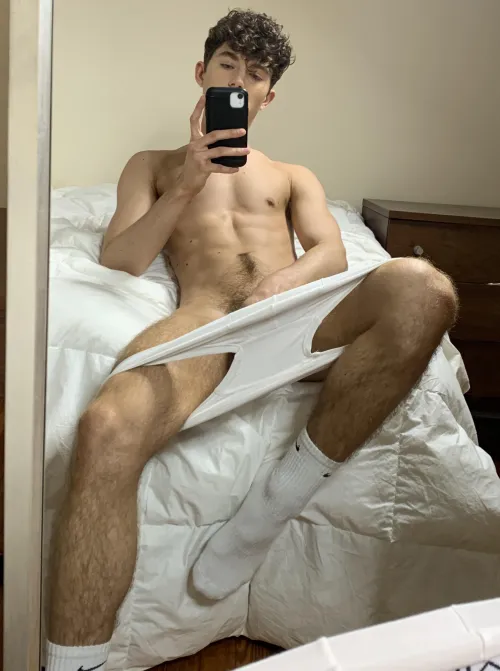 Socks stay on while we fuck bro [20]