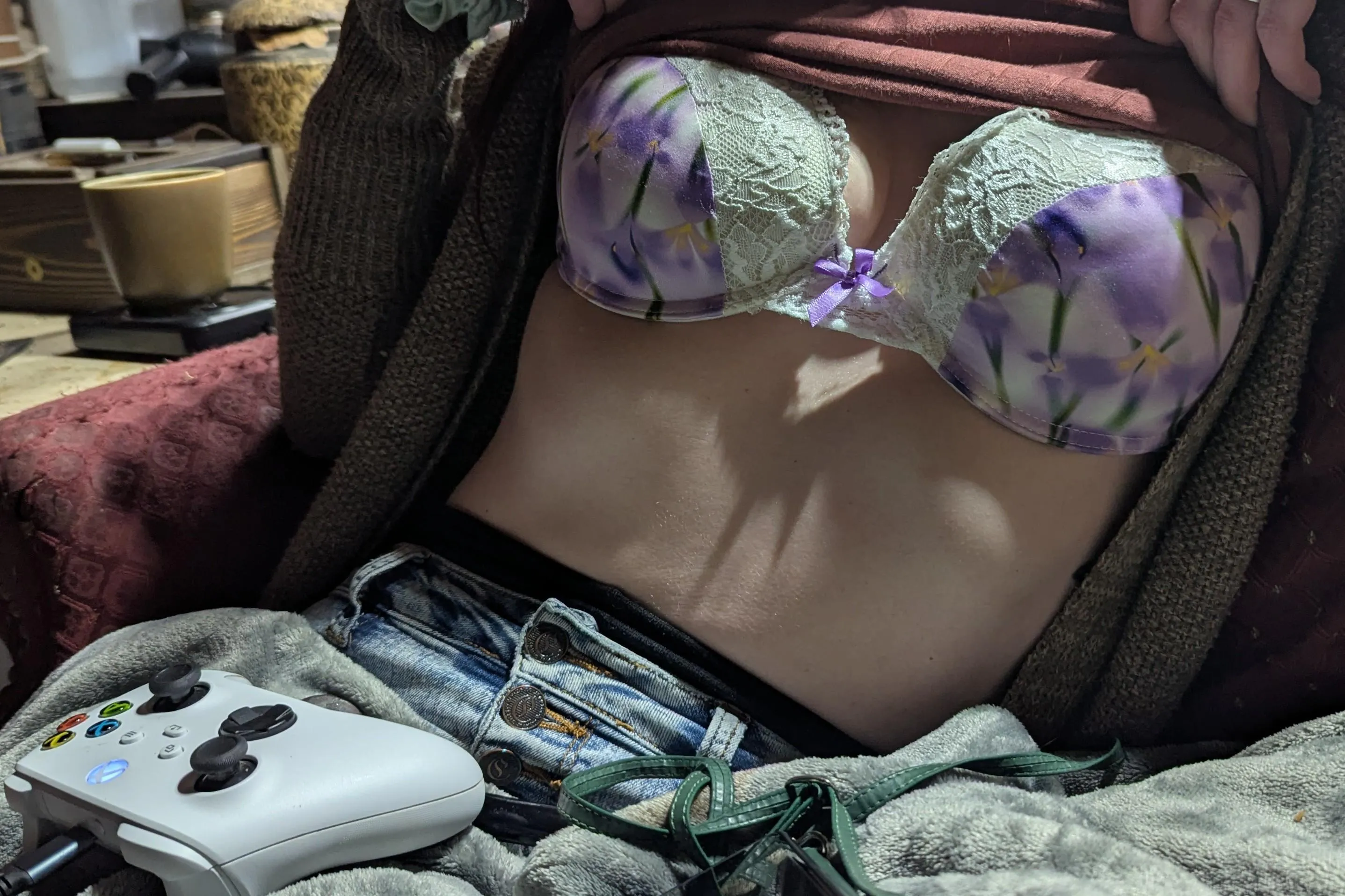 Someone thought my bra was cute so I thought Id give y'all another peek