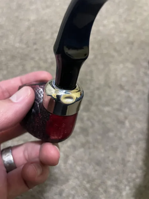 That’s one way to break in a new pipe.