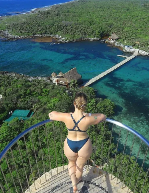 This ass always enhances the view