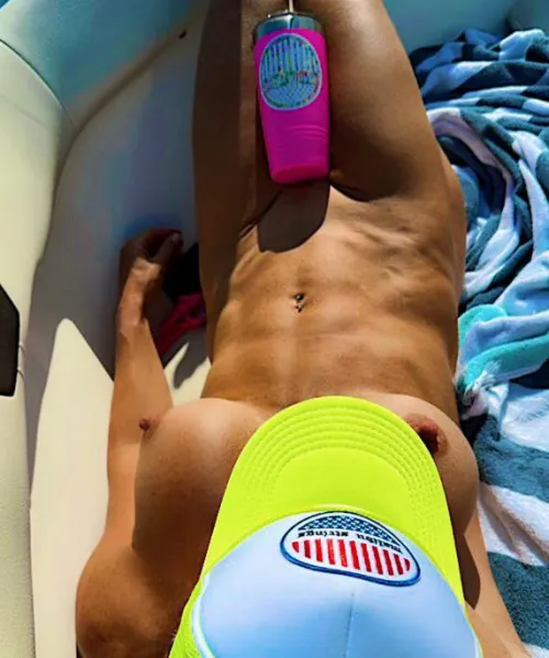 Who has the sun screen?