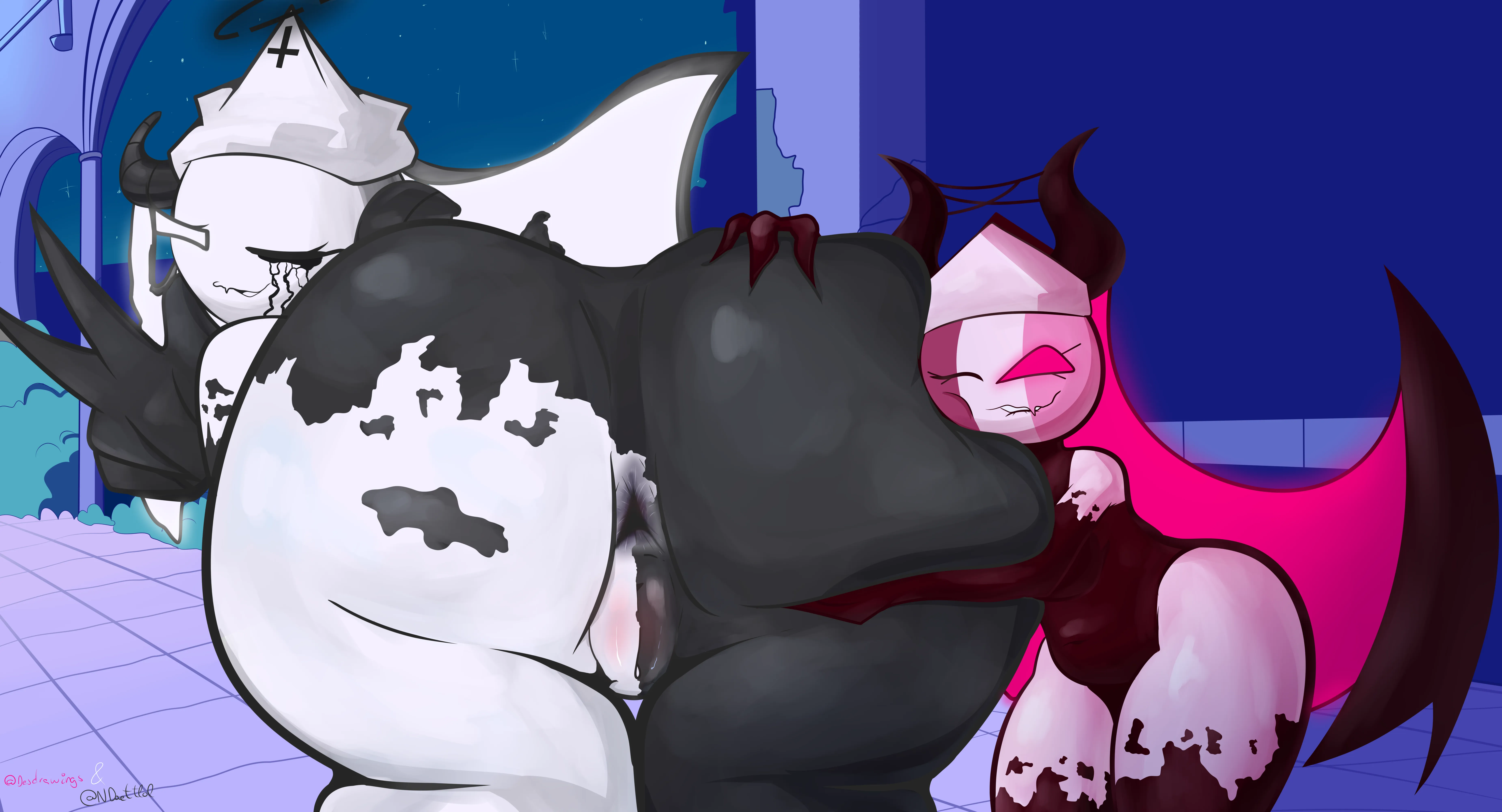 Demon Taki and Sarvente!