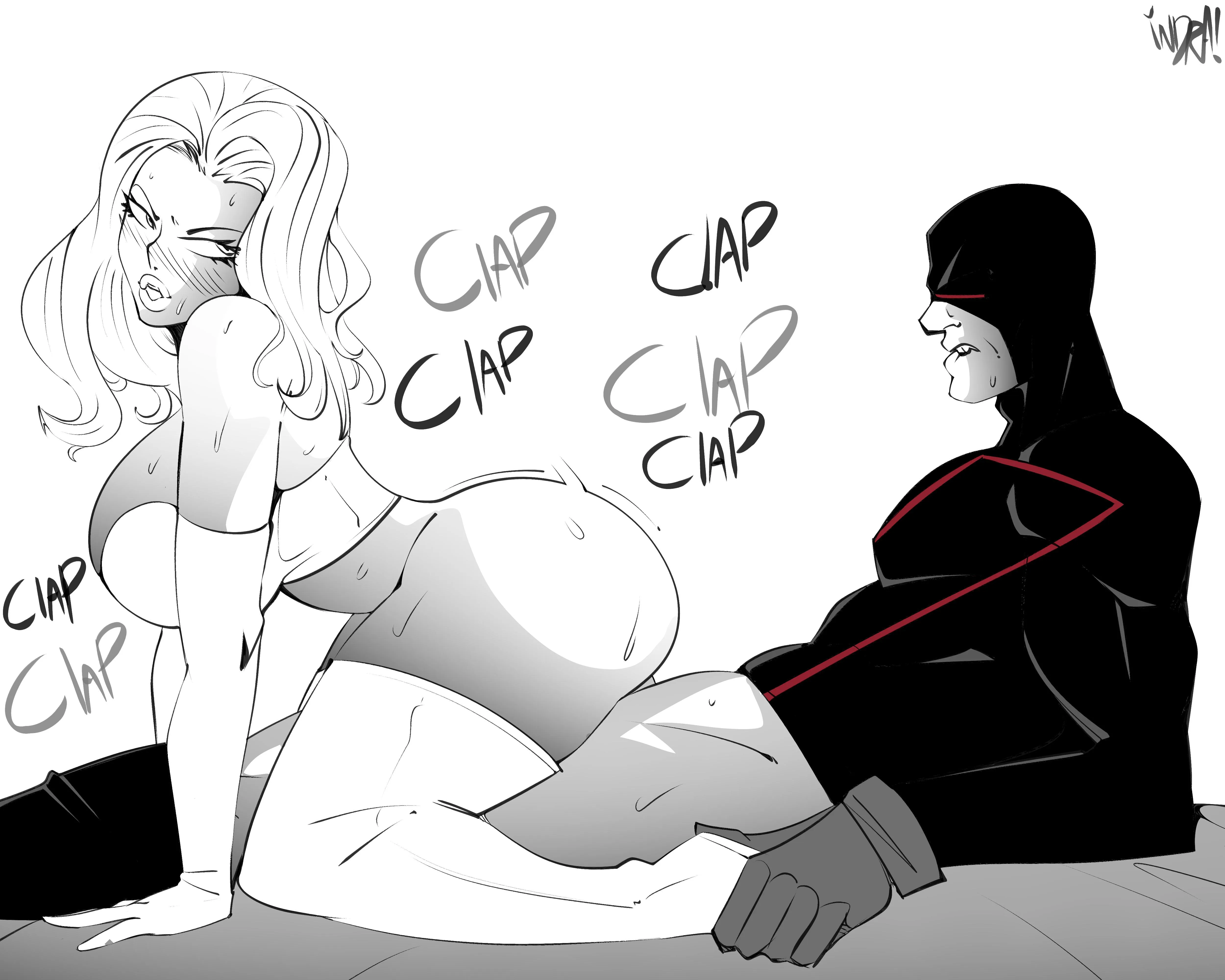 Emma Frost fucks Cyclops (IndraLvsDrawing)