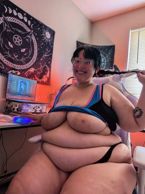 ghosty nips for a gamer girl :3