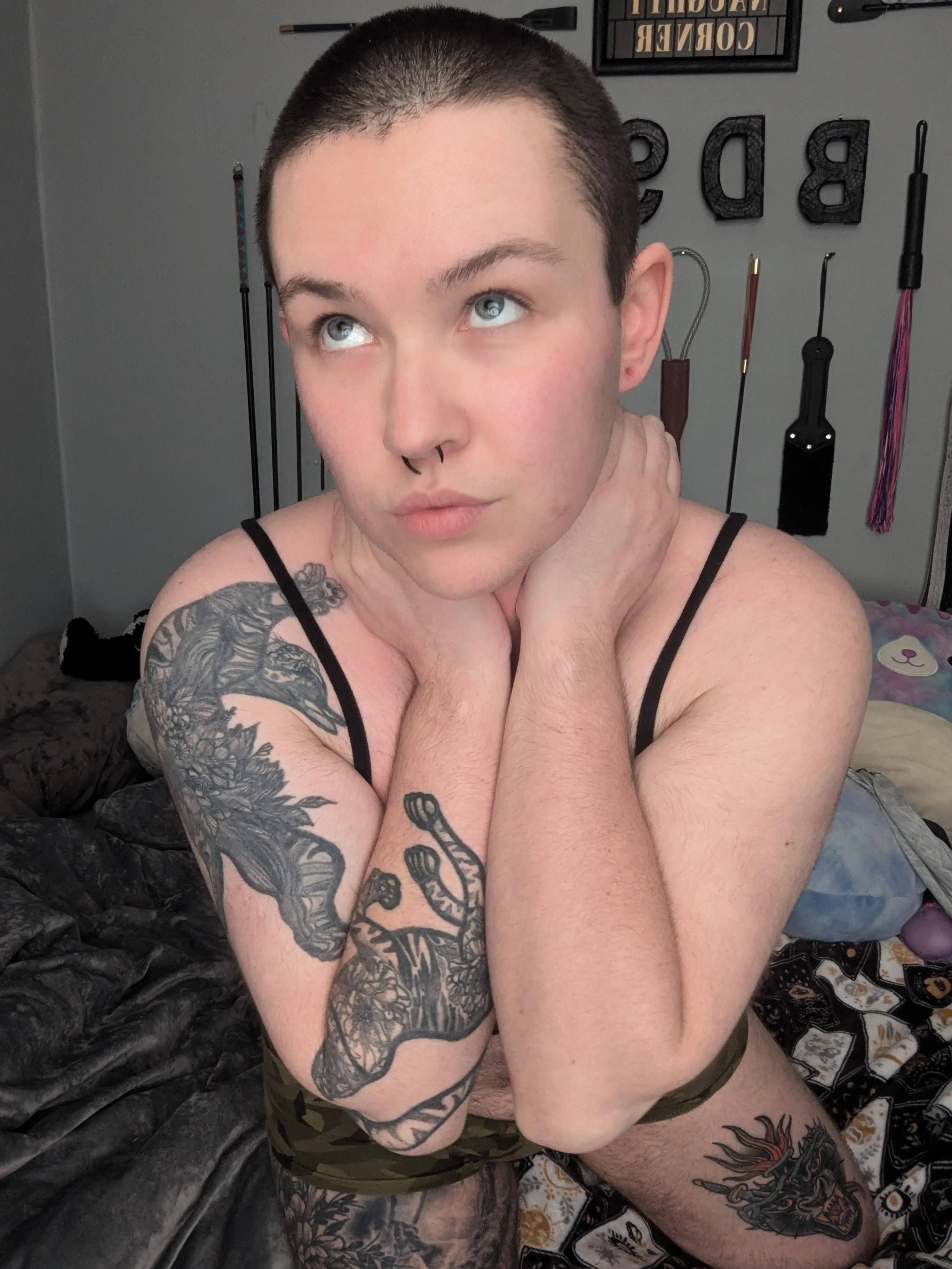 I always let my friends hit it raw