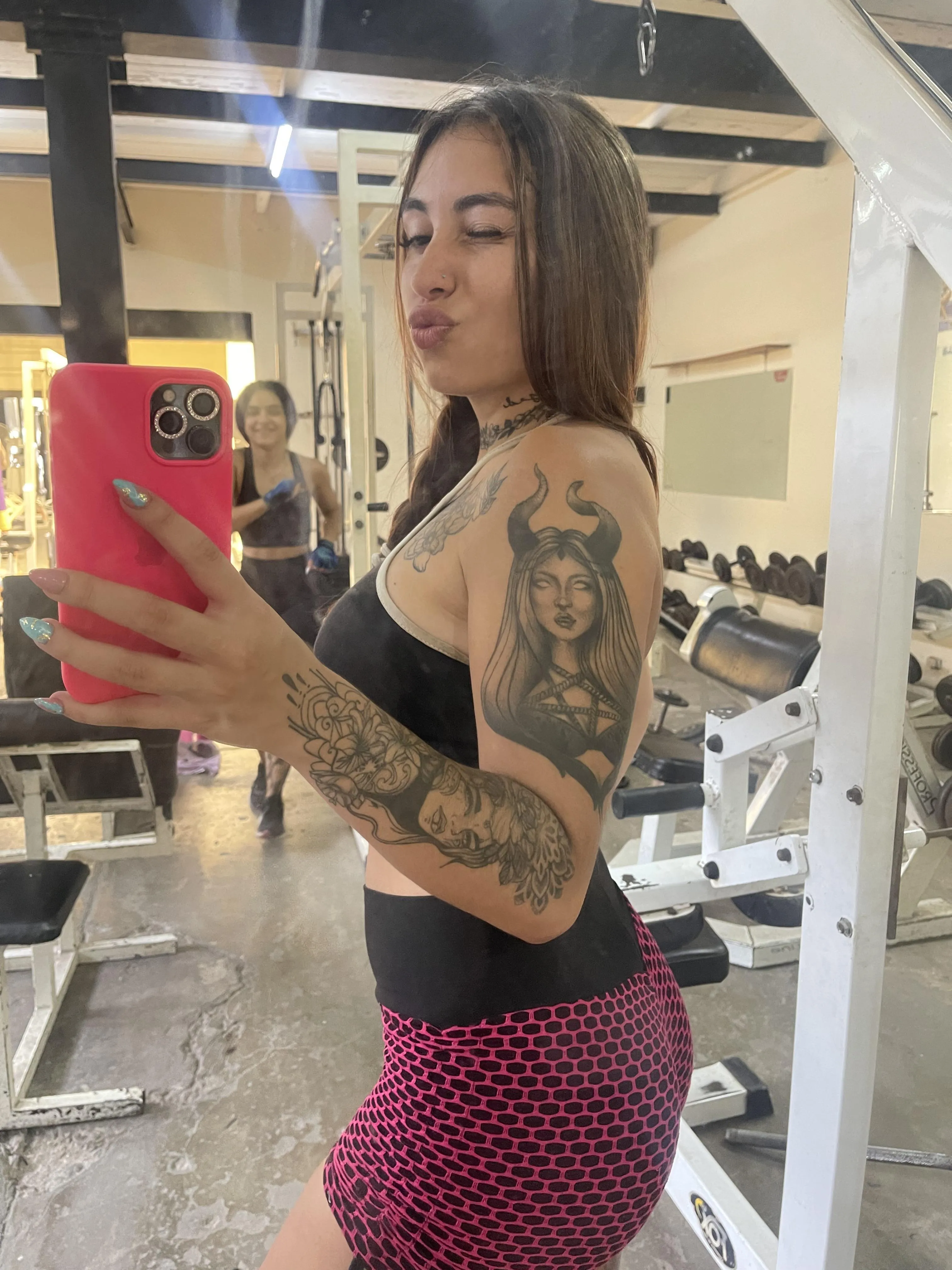 I love going to the gym