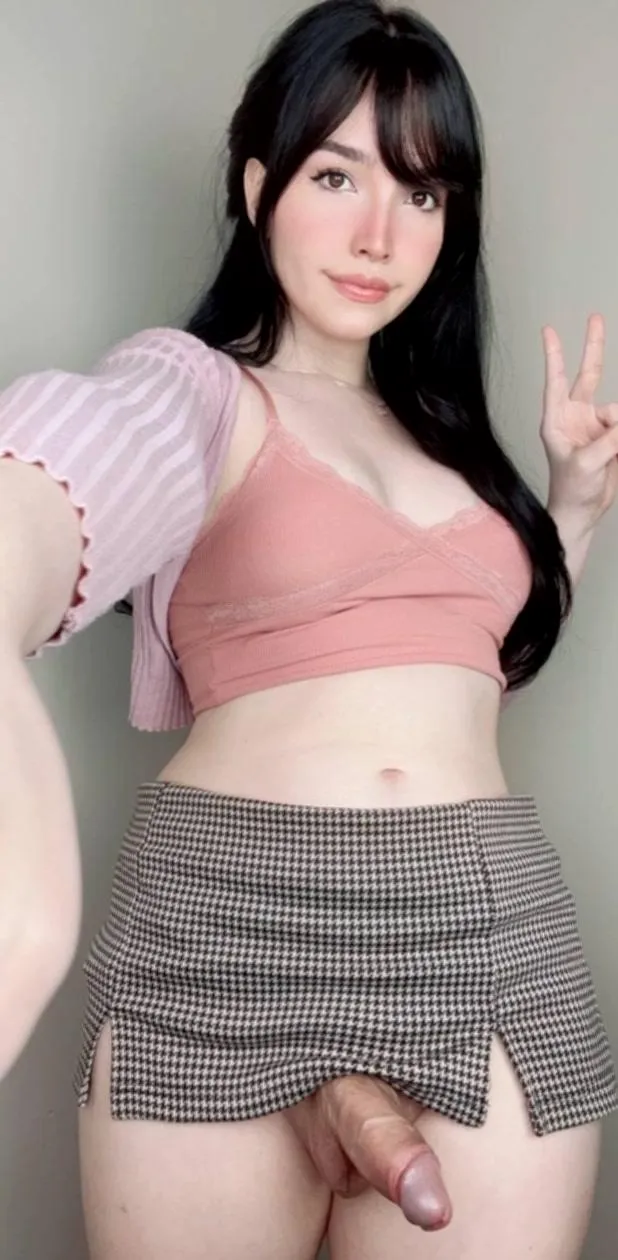 Is a pretty girl with girlcock a GF material for you?