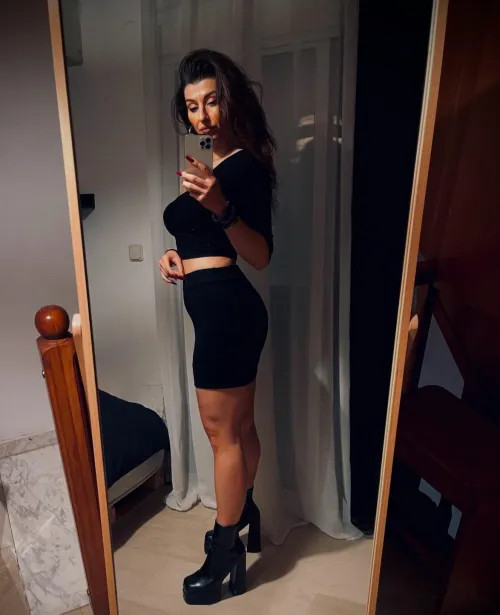 Is my skirt tight enough for you?