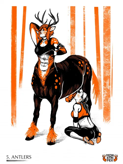 Jogging is better when you're with a friend (art by Monstrifex)