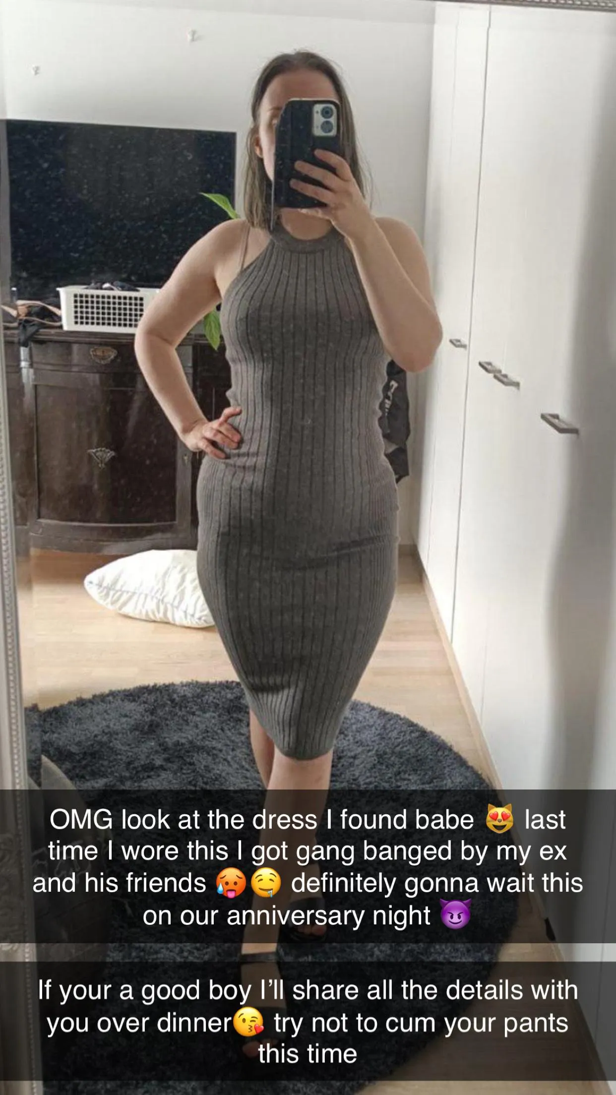 Knowing that only makes her look more sexy in it