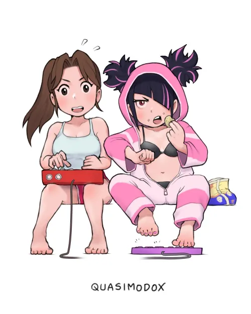 Mai x Juri, casual match artwork by (QuasiModox)