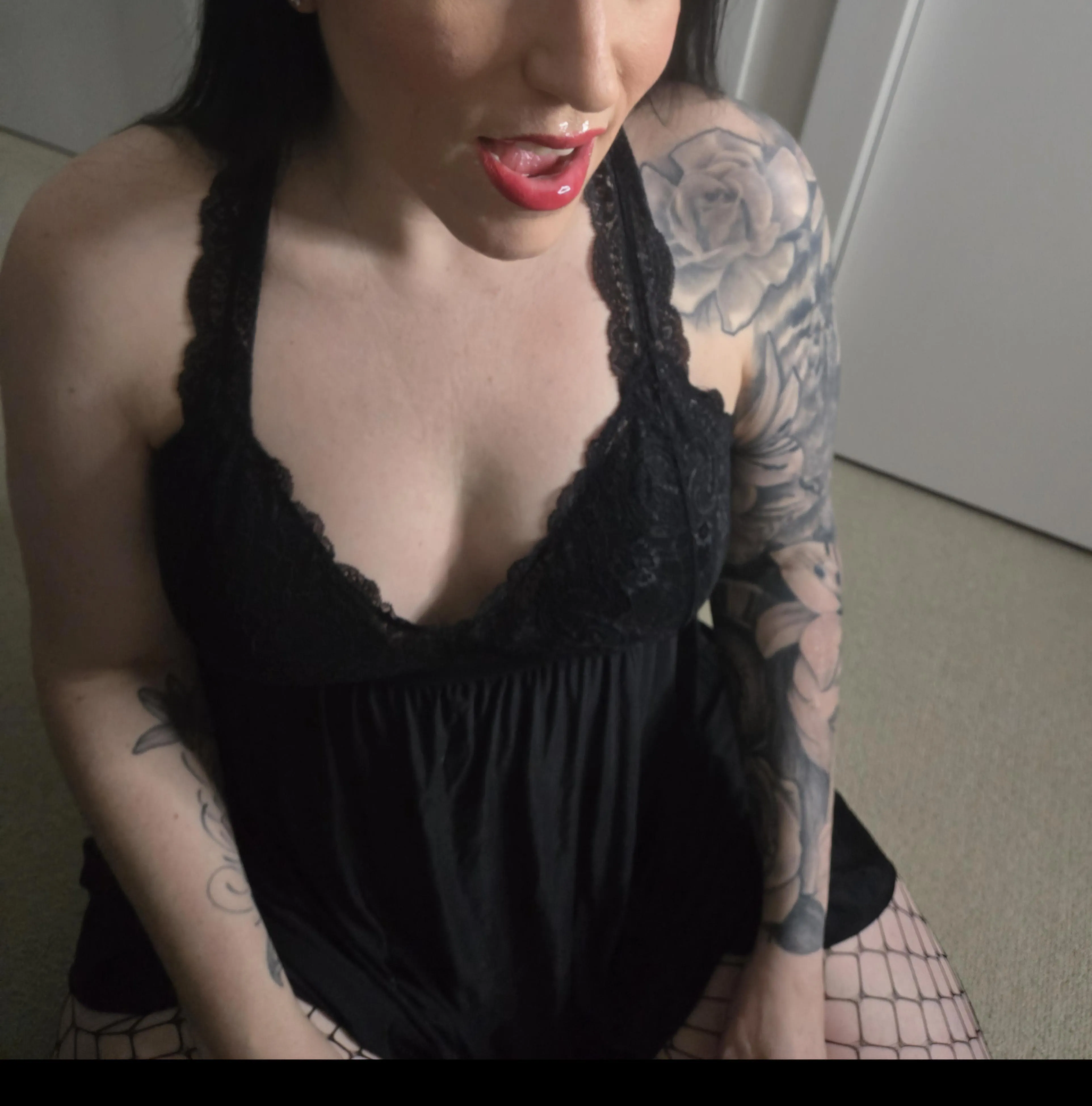 My black fishnets are missing the crotch....