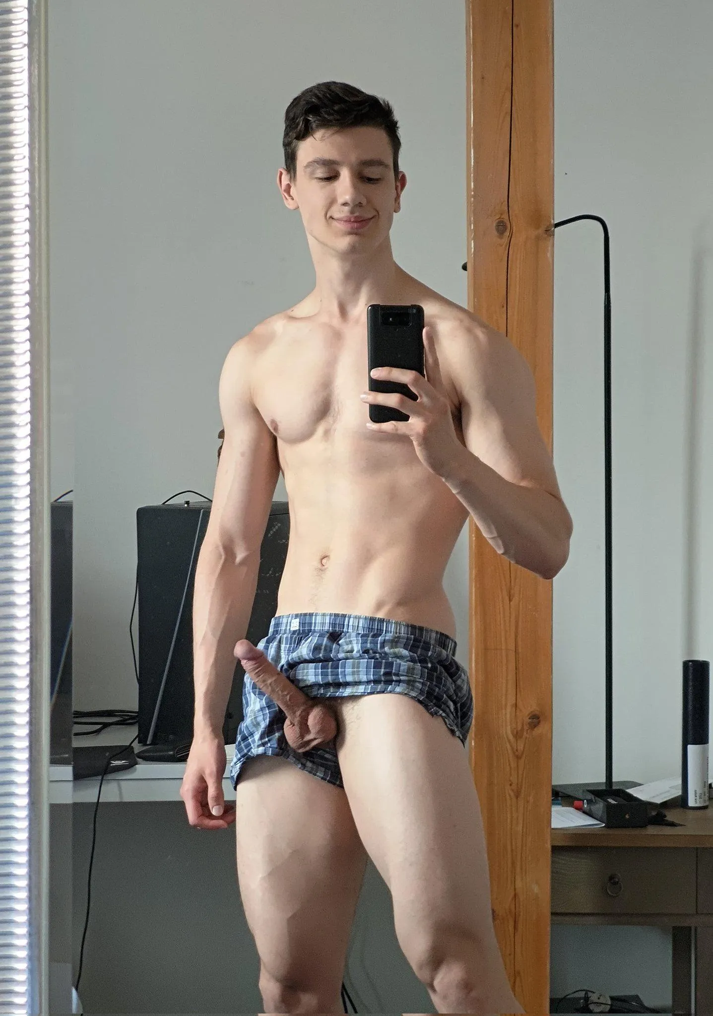 My cock felt quite thick this morning