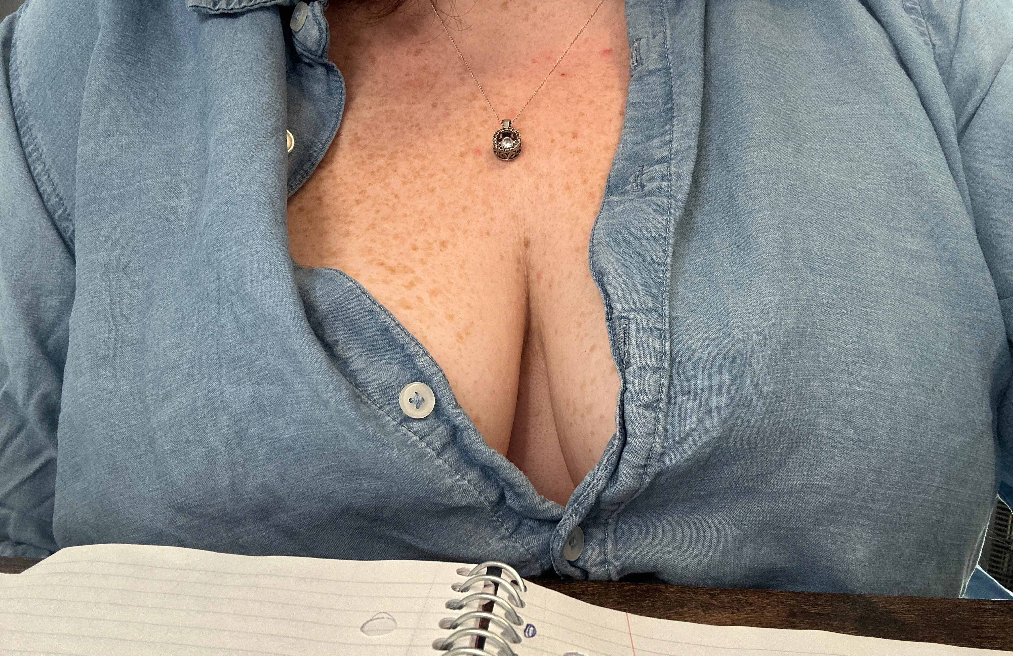 Probably should have done up another button before the meeting