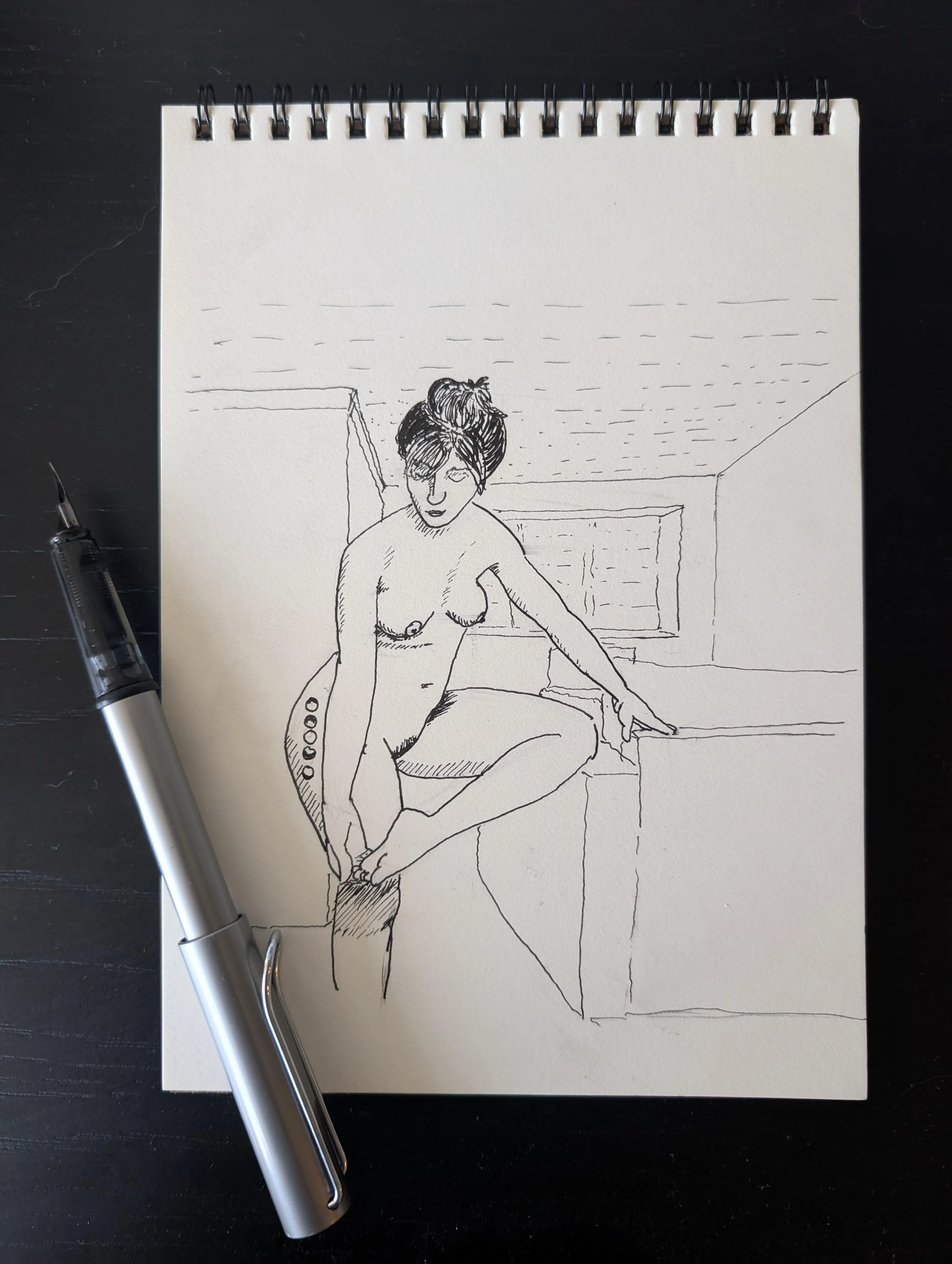 quick sketch of okeverybodyshutup