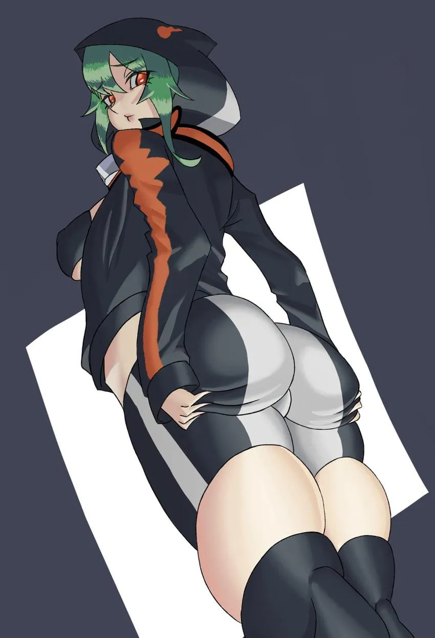 Rina Showing Off Her Spats Booty [Digimon]