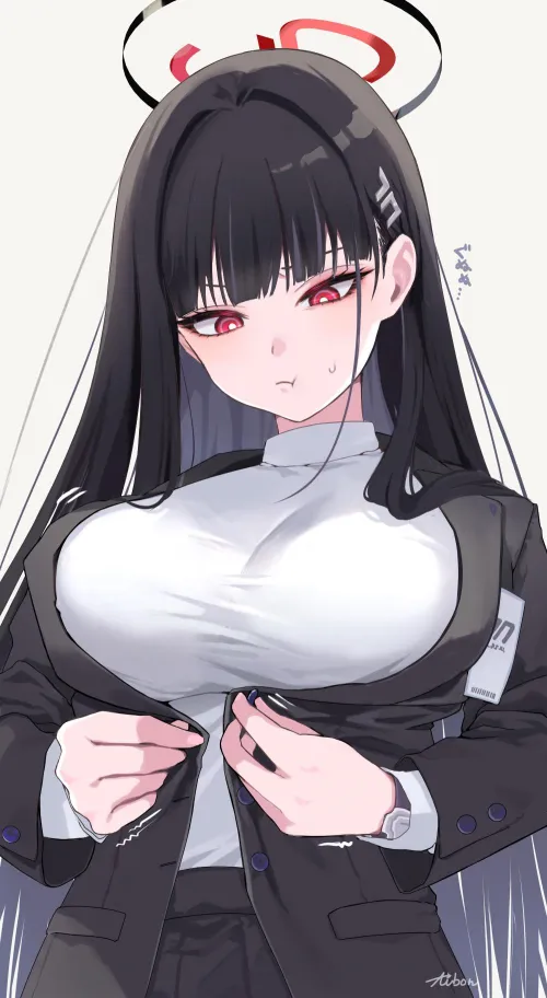 Rio Buttoning Up [Blue Archive]